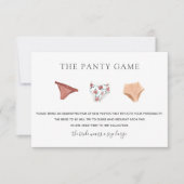 Kaart Panty Game Insert (Voorkant)