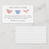 Kaart Panty Game Insert (Voorkant / Achterkant)