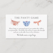 Kaart Panty Game Insert (Voorkant)