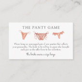 Kaart Panty Game Insert (Voorkant)