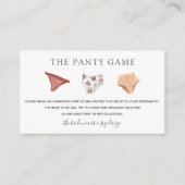 Kaart Panty Game Insert (Voorkant)