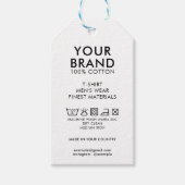 Kaart Papier T-shirt Hang Label Cadeaulabel (Voorkant)