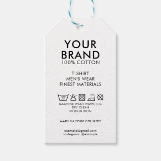 Kaart Papier T-shirt Hang Label Cadeaulabel