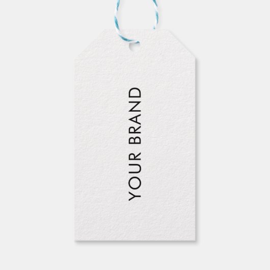 Kaart Papier T-shirt Hang Label Cadeaulabel (Achterkant)