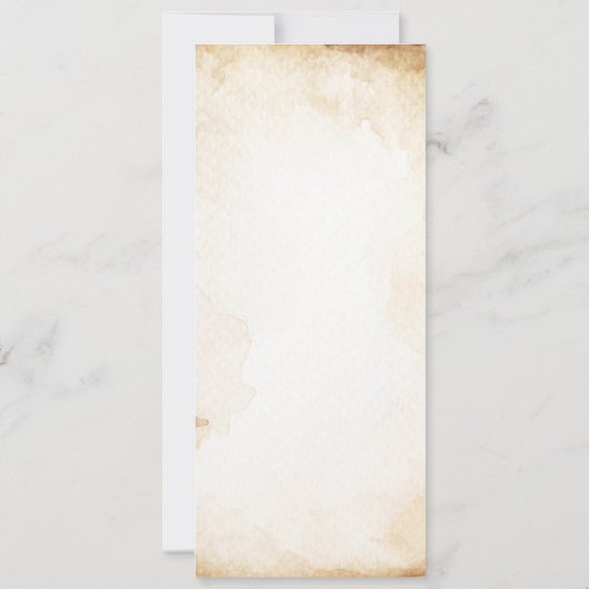 Kaart Papieren reusachtig landmenu (Achterkant)