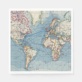  kaart Papieren servetten