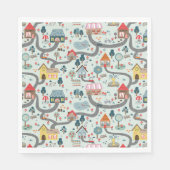 Kaart Papieren servetten (Voorkant)