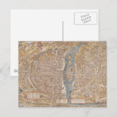  kaart Parijs, 1550 (Voorkant / Achterkant)