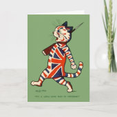 Kaart: Patriottische Kat Kaart (Voorkant)