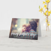 Kaart Penseelscript Vaderdag (Gele Bloem)