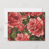 Kaart persoonlijke Roos notitie Notitiekaartje (Achterkant)