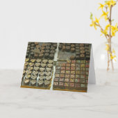 Kaart, "Petits Fours" Kaart (Gele Bloem)