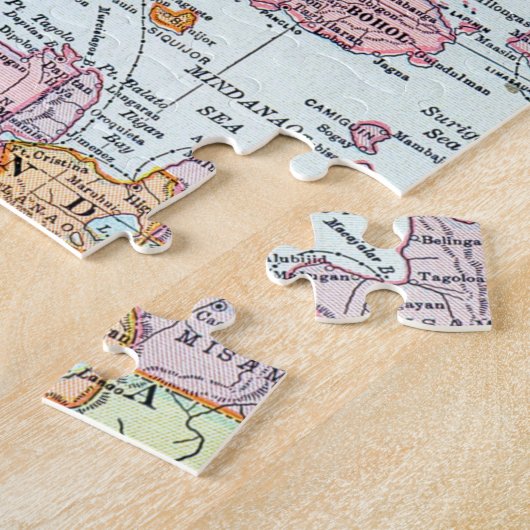 KAART: PHILIPPINES 1905 LEGPUZZEL (Zijkant)