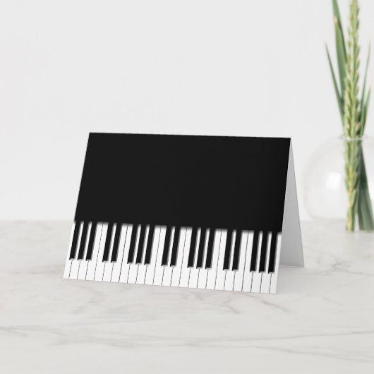 Kaart - Piano Toetsenbord (Voorkant)