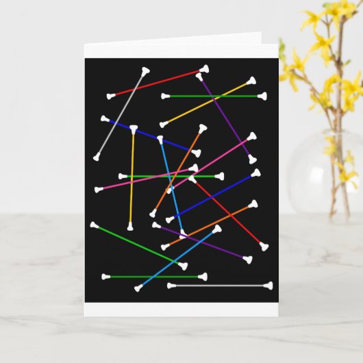 kaart "PIC-UP-STIX" (Gele Bloem)