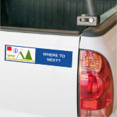 Kaart-pictogrammen, Bumpersticker voor weggebruik (Op Truck)