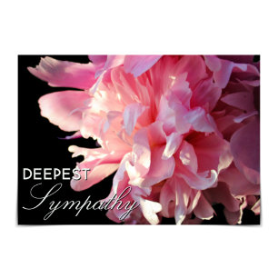 kaart Pink Peony