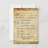 kaart pirate Birthday Party RSVP-kaarten (Achterkant)