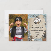  Kaart Pirate Treasure Birthday Party Foto (Voorkant)