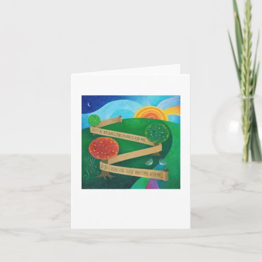 Kaart plantorah Note (Voorkant)