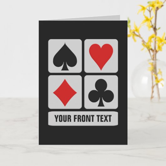 Kaart Player aangepaste wenskaarten (Gele Bloem)