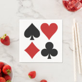 Kaart Player papieren servetten (Insitu)