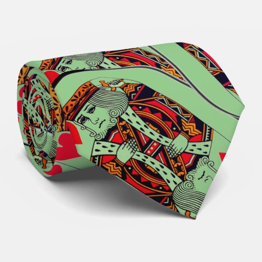 Kaart Player - Sage Fun Stropdas (Opgerold)