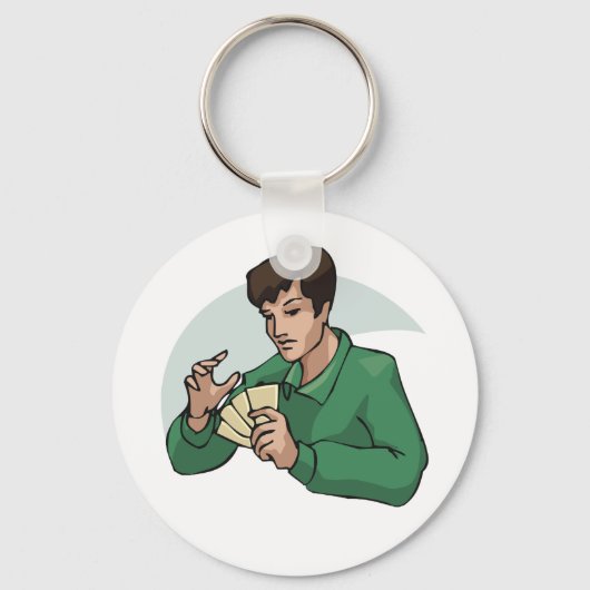 Kaart Player Sleutelhanger (Voorkant)