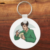 Kaart Player Sleutelhanger (Voorkant)