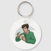 Kaart Player Sleutelhanger (Achterkant)