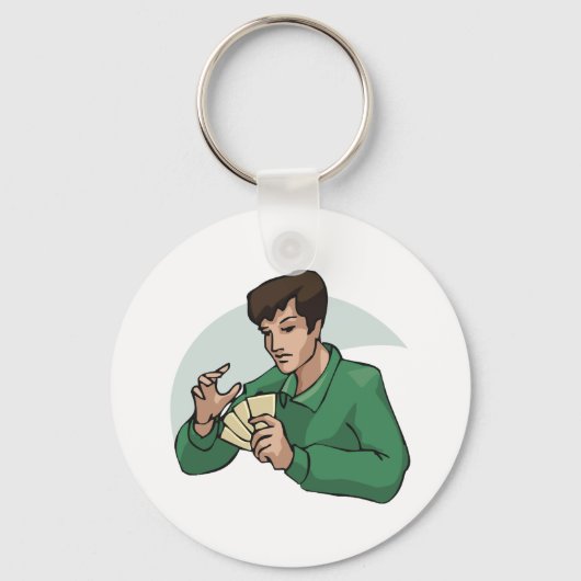 Kaart Player Sleutelhanger (Achterkant)