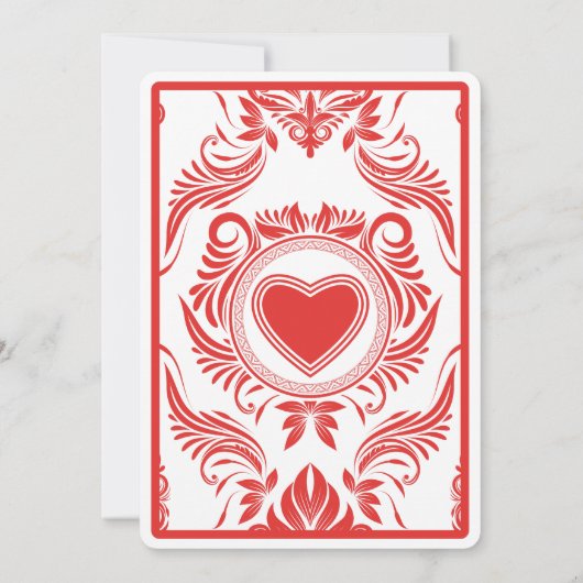 Kaart poker Night Casino 50ste verjaardag (Achterkant)