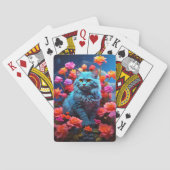 Kaart Poker voor Cat Lovers (Achterkant)