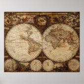  kaart poster (Voorkant)