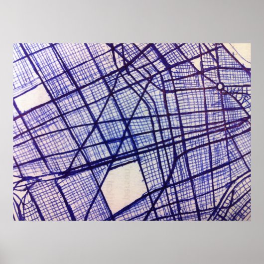 Kaart Poster (Voorkant)