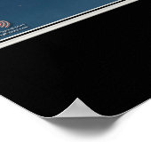 Kaart Poster Singapore Satelliet (Hoek)