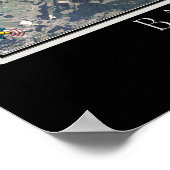 Kaart Poster van het Kentucky-meer (Hoek)