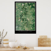 Kaart Poster van het Kentucky-meer (Keuken)