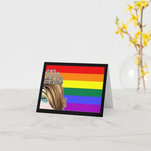 Kaart Pride-opmerking slepen (Gele Bloem)