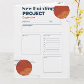 Kaart projectorganisator of download (Gele Bloem)