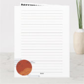 Kaart projectorganisator of download (Achterkant)