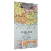 KAART: PUERTO RICO, 1900 KLEMBORD (Rechts)