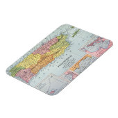 KAART: PUERTO RICO, 1900 MAGNEET (Linkerzijde)
