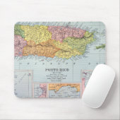 KAART: PUERTO RICO, 1900 MUISMAT (Met muis)