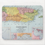 KAART: PUERTO RICO, 1900 MUISMAT (Voorkant)