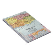 KAART: PUERTO RICO, 1900 NOTITIEBOEK (Rechterzijde)