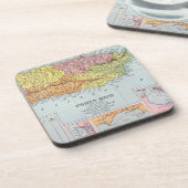 KAART: PUERTO RICO, 1900 ONDERZETTER (Linkerzijde)