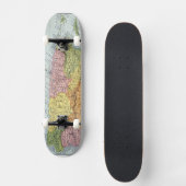 KAART: PUERTO RICO, 1900 PERSOONLIJK SKATEBOARD (Voorkant)