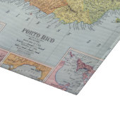 KAART: PUERTO RICO, 1900 SNIJPLANK (Hoek)