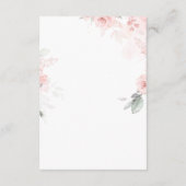 Kaart QR-code RSVP Boho voor bruiloft Website (Achterkant)